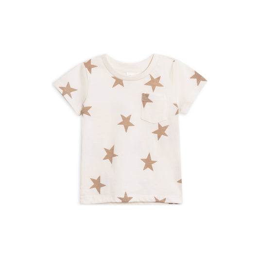 Organic Baby & Kids Everest Tee - Star / Truffle