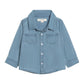 Hayes Chambray Long Sleeve Collared Shirt - Medium Chambray