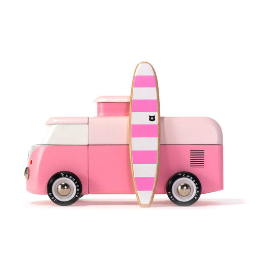 Candylab Toys - VW Beach Bus Pink