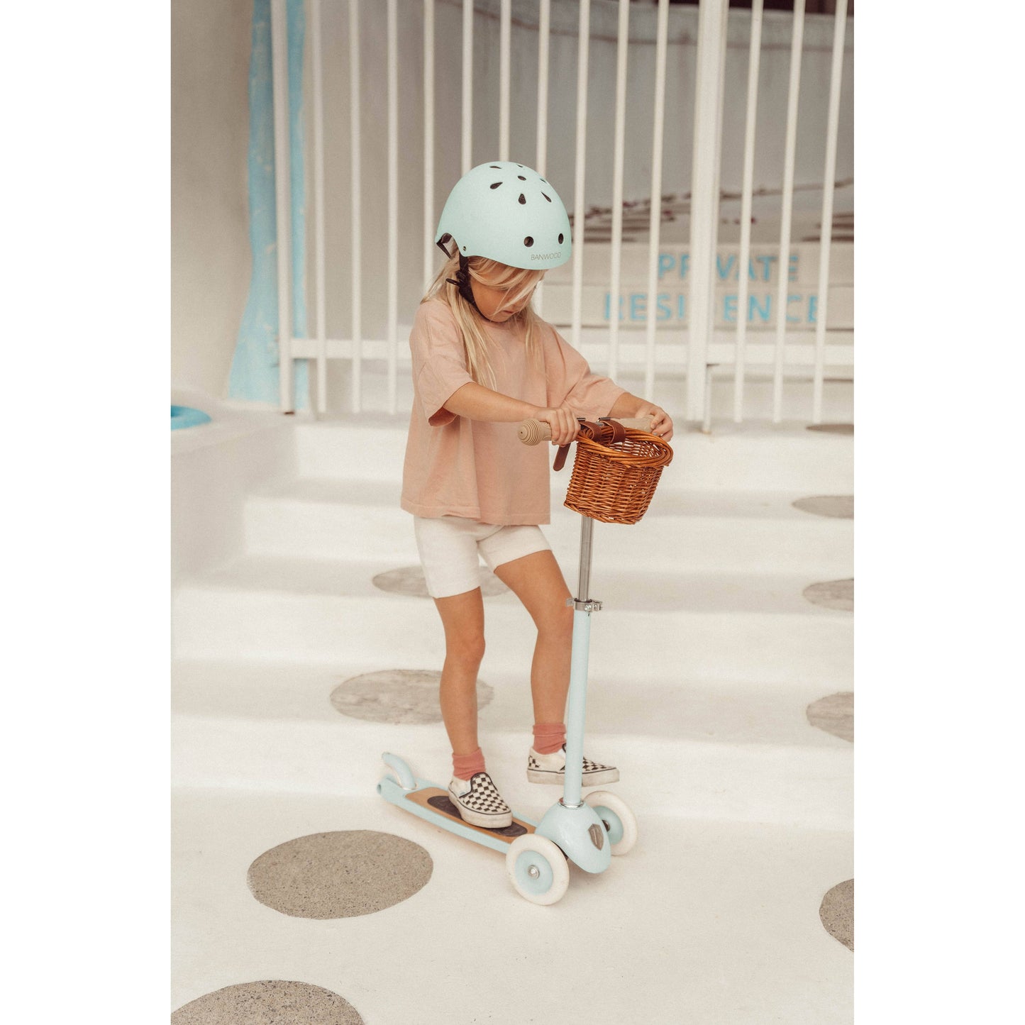 Banwood Inc - BANWOOD 3-WHEEL SCOOTER VINTAGE - PALE MINT
