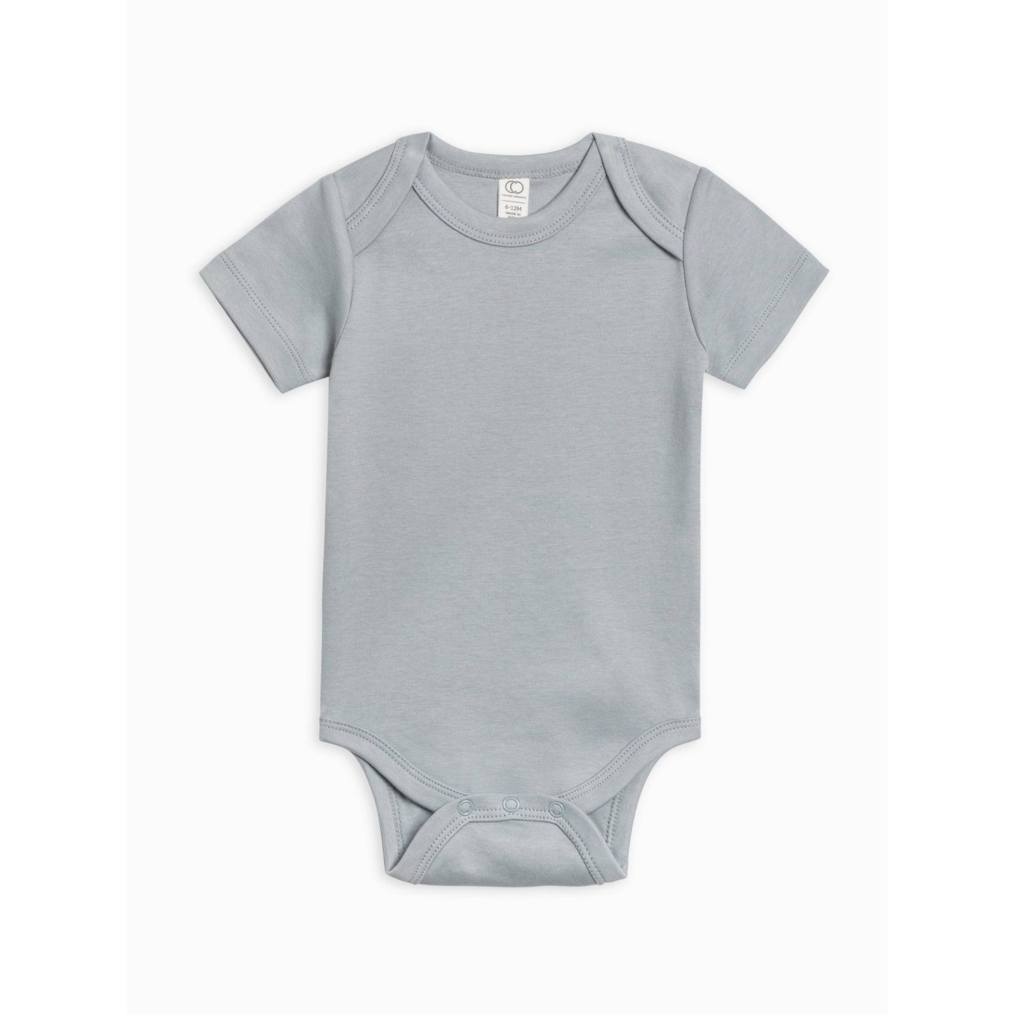 Classic Short Sleeve Bodysuit: White