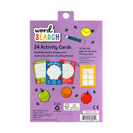 OOLY - Word Search Activity Cards
