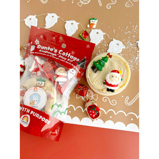 Santa's Cottage (Milk & Cookies) KidDough Play Kit