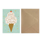 Ice Cream - Birthday Card