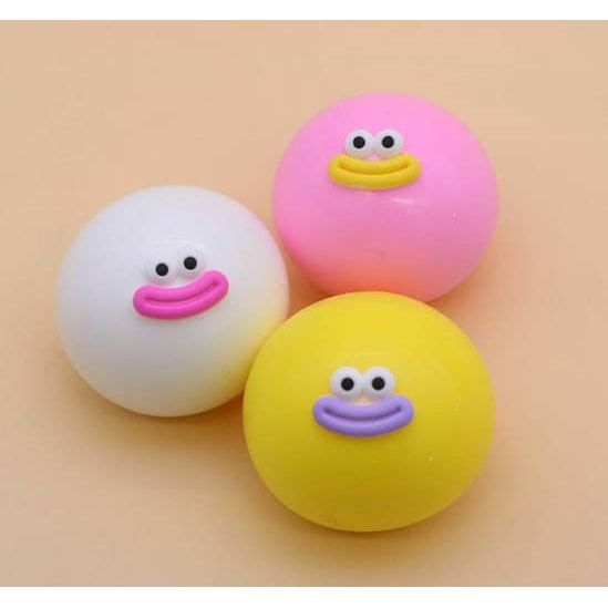 Kawaii Silly Face Mochi Squishy Stress Ball – M