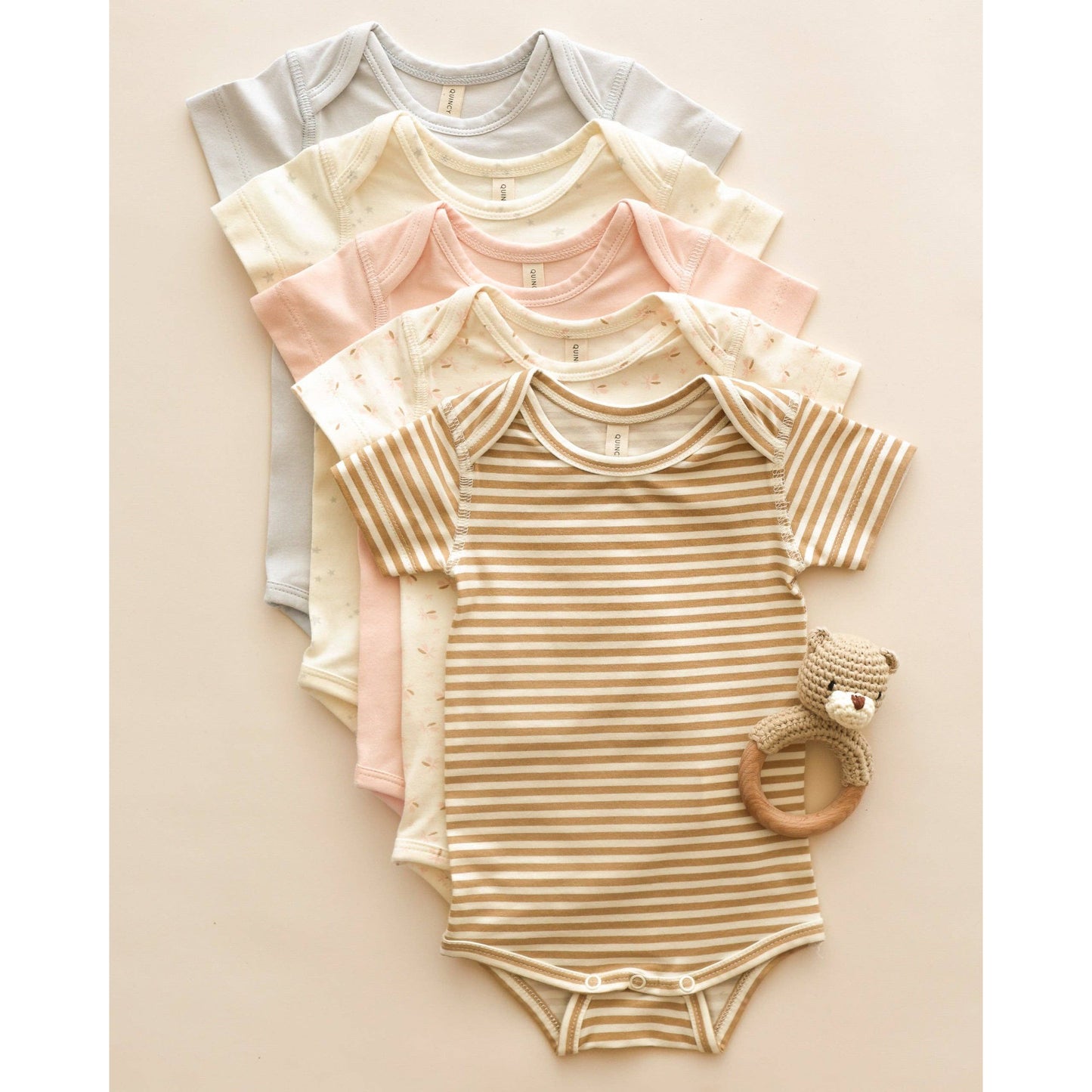 Short Sleeve One-Piece Fleur