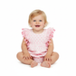 Mer St Barth Anna Baby Romper Pink Butterfly