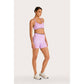 Barre Seamless Short: Lilac/Navy