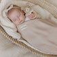 Bleu La La - NEW! 100% Luxury Organic Cotton Ribbed Baby Swaddle Blanket: Bubblegum