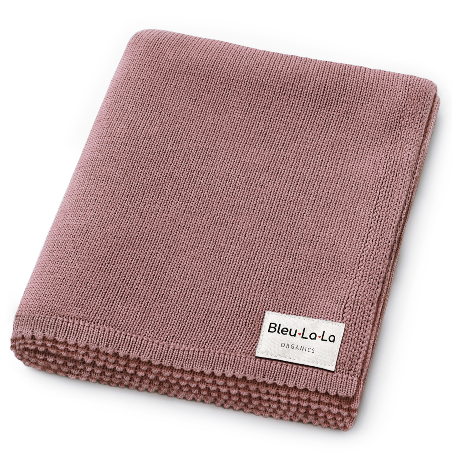 Bleu La La - 100% Organic Luxe Baby Blanket  : Oatmeal