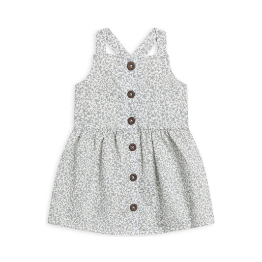 Paloma Linen Button Front Dress - Edna Floral
