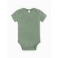 Classic Short Sleeve Bodysuit: White