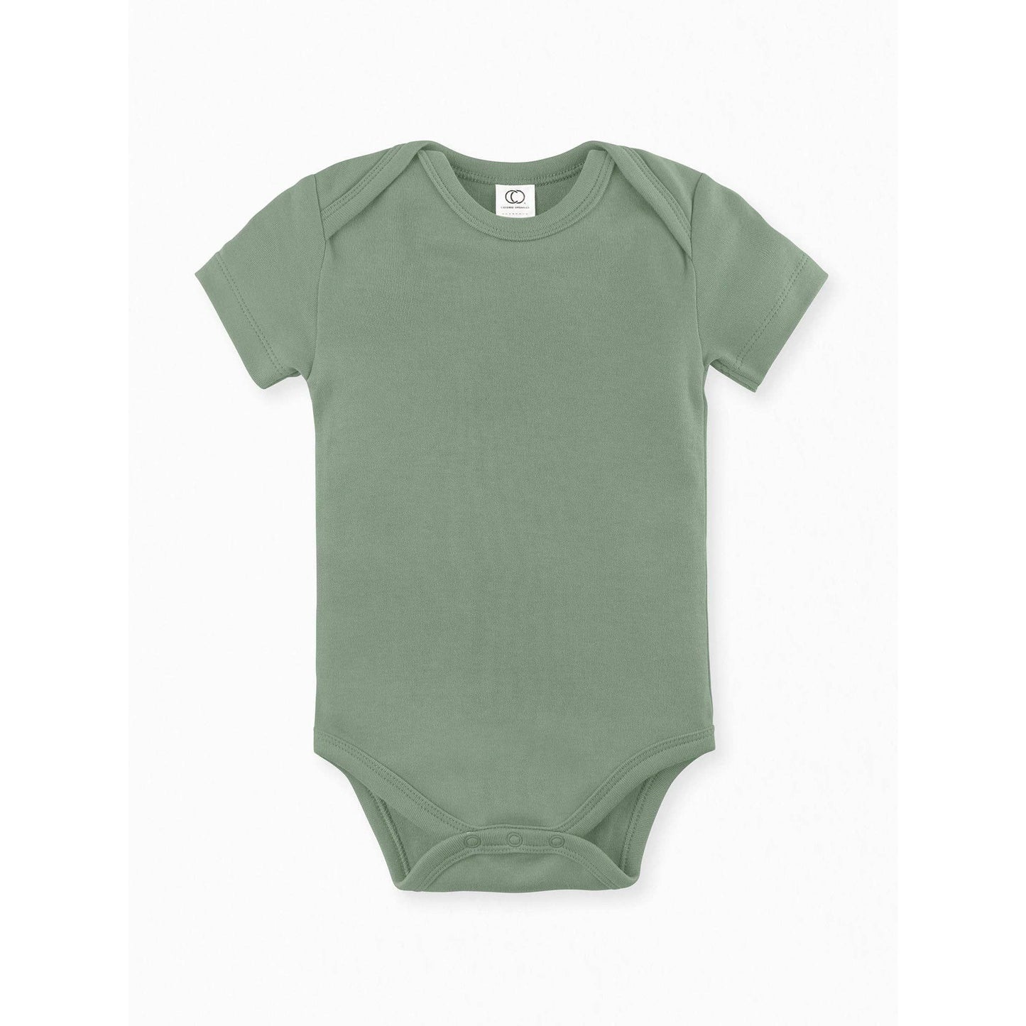 Classic Short Sleeve Bodysuit: White