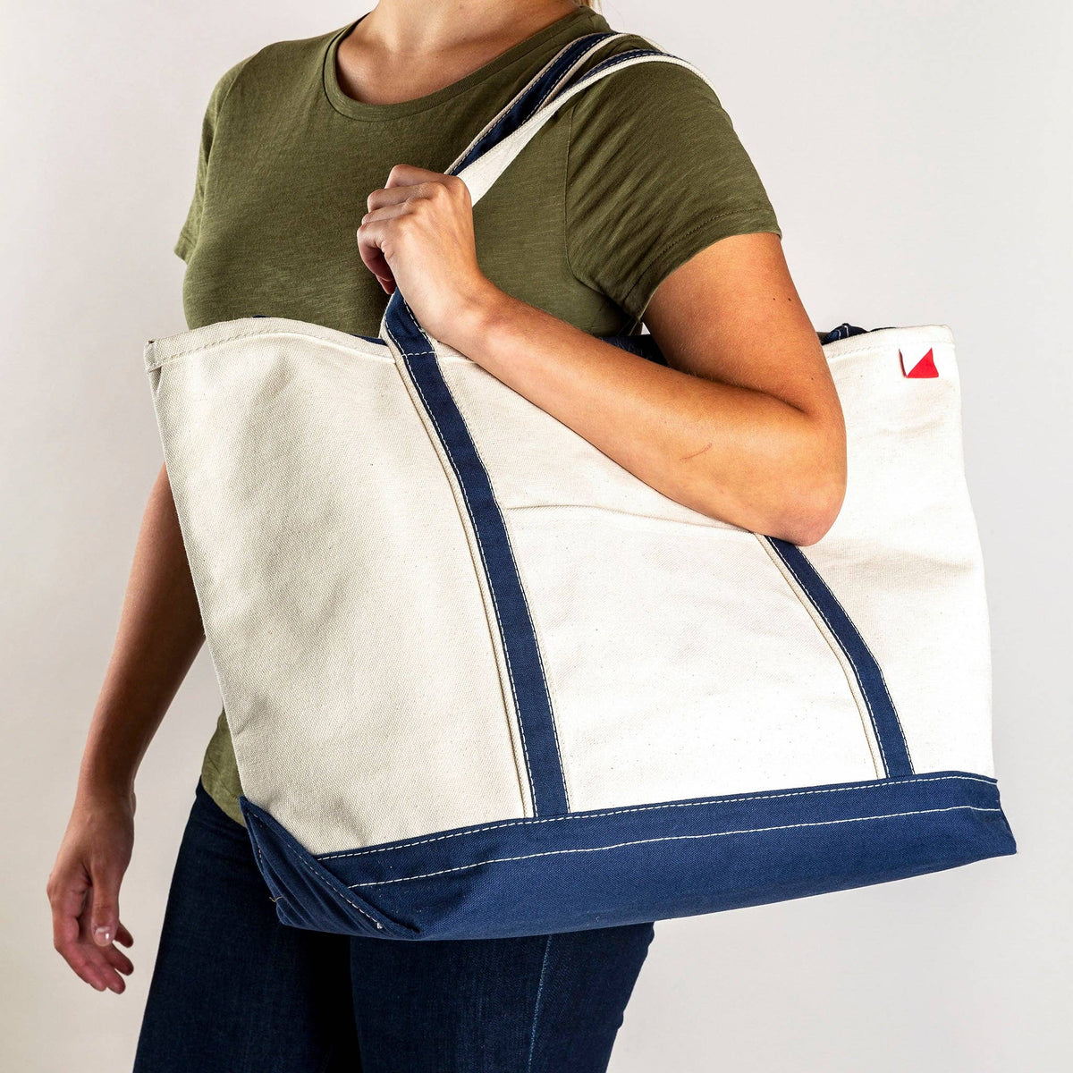 Classic Tote Large: Hunter Green