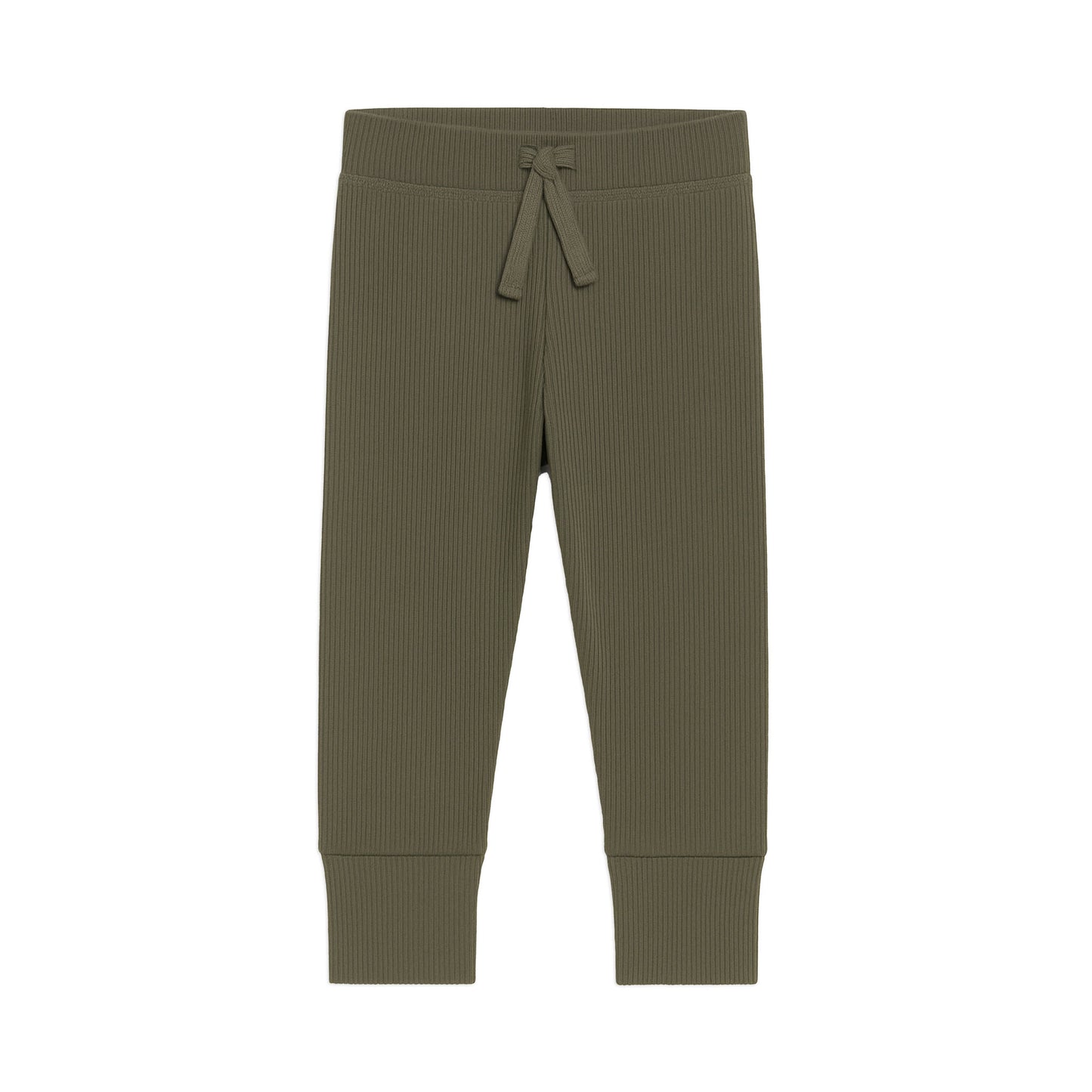 Charlie Ribbed Joggers: Olive