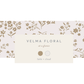Birdie Linen Ruffle Tank Set - Velma Floral / Latte