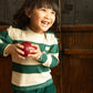 Recycled Cotton Green Rugby Stripe T-Shirt