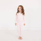 Ballet Stripe Bamboo Toddler Pajama Set