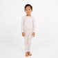 Oatmeal Stripe Bamboo Kids Pajama Set