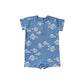 Baby Romper - Flounder | Indigo