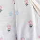 Sweet Floral -Organic Cotton Jacquard Knit Baby Blanket
