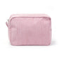 Seersucker Makeup Bag for Embroidery, Personalized Cosmetic Bag: Pink