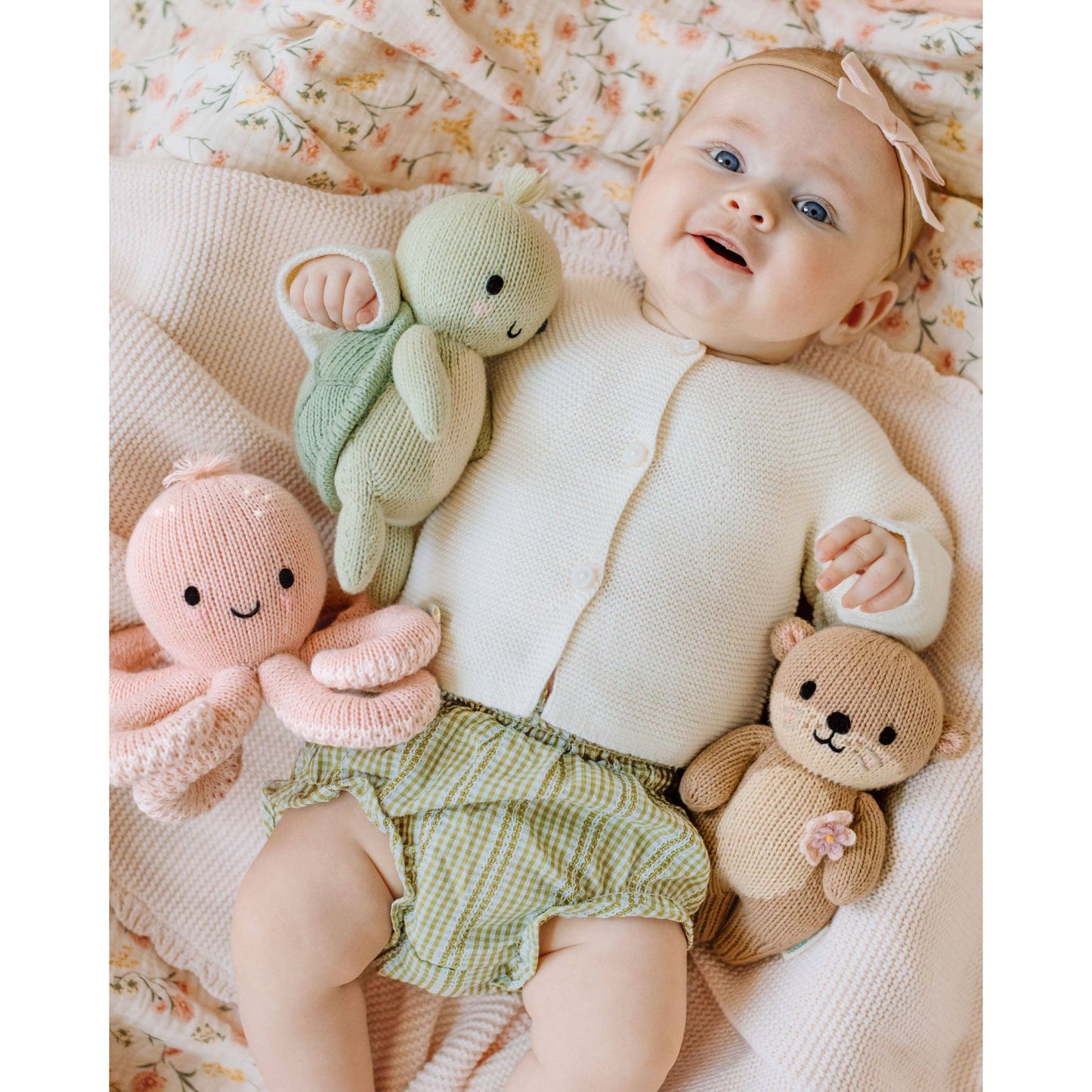 cuddle+kind - Baby sea turtle (kelp green)