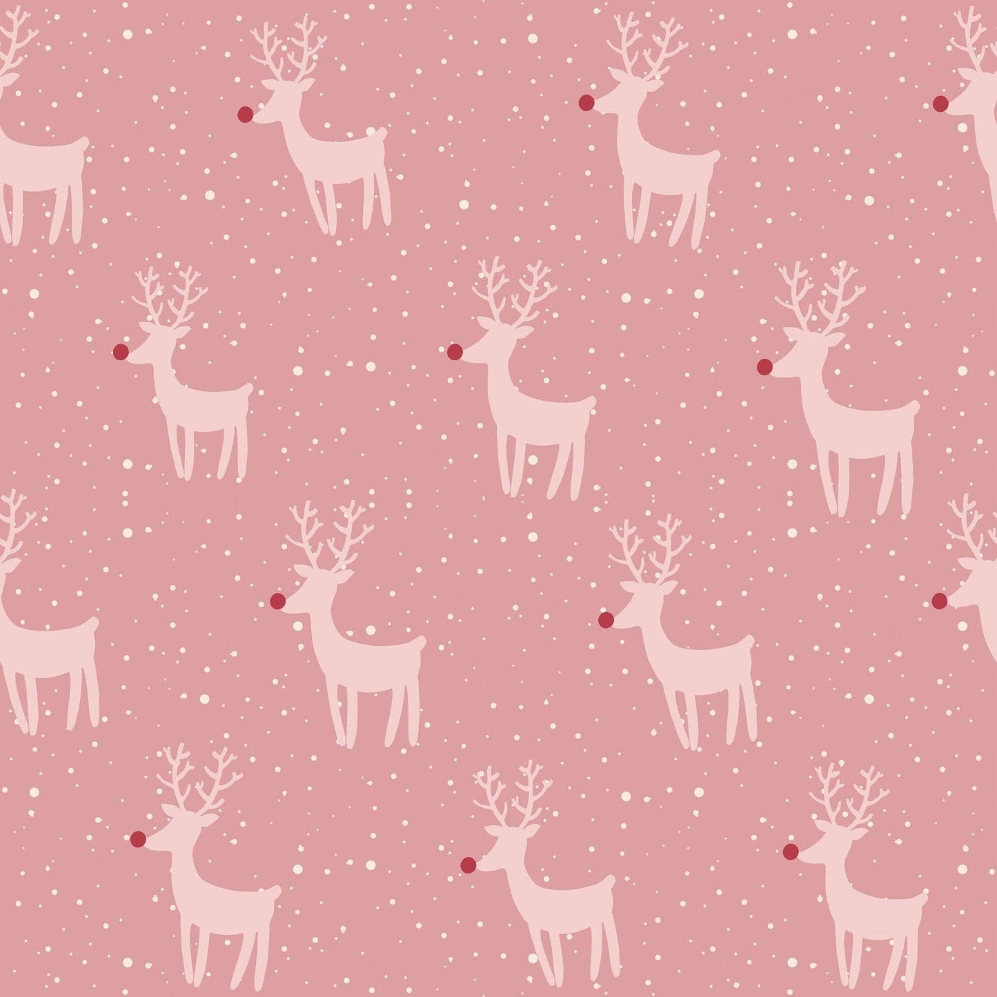 Zipper Footie - Rudolph Pink