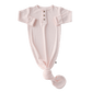 Knotted Gown Perfect Pink Rib