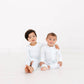 Cloud Stripe Bamboo Toddler Pajama Set