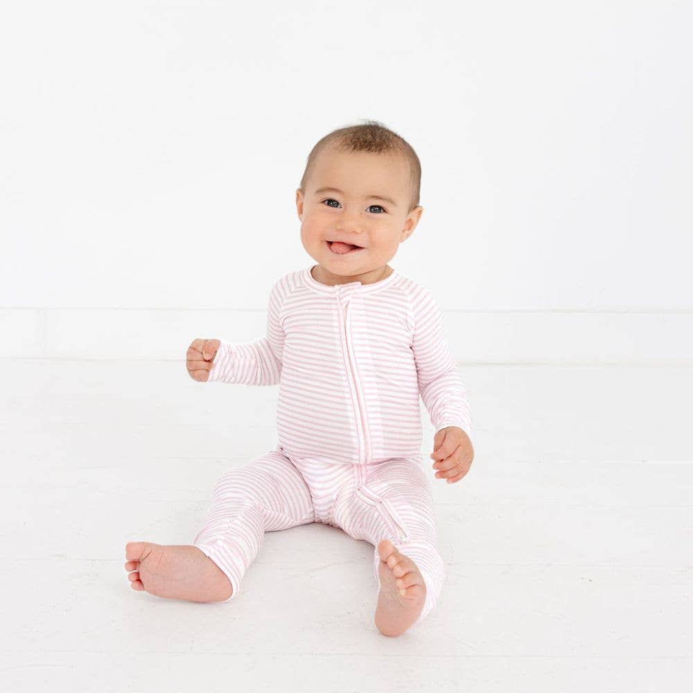 Ballet Stripe Bamboo Sleeper