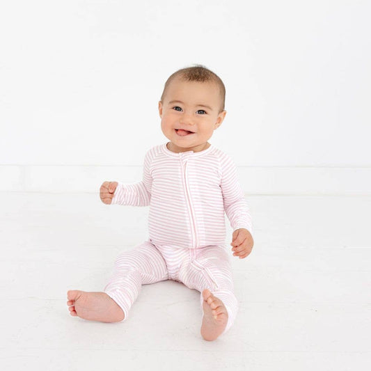 Ballet Stripe Bamboo Sleeper