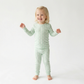 Mint Meadows Bamboo Toddler Pajama Set