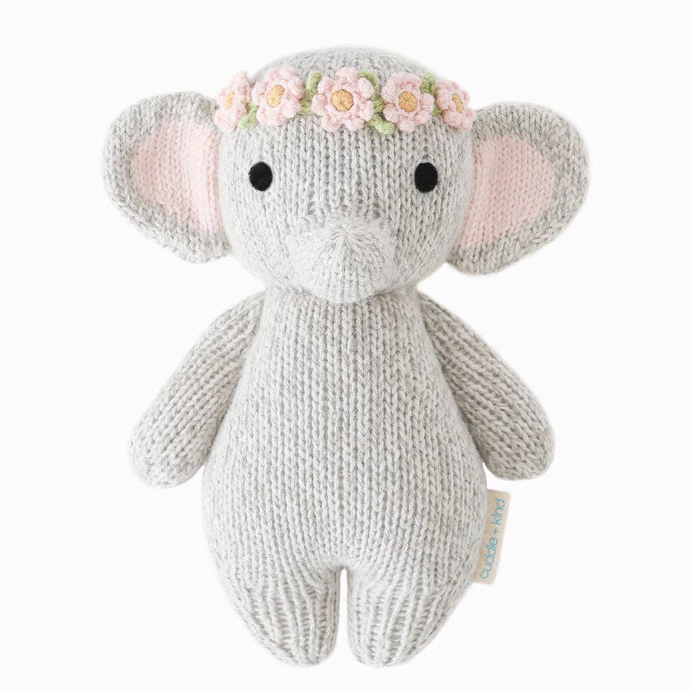 cuddle+kind - Baby elephant (blush floral), gives 5 meals