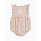 Sommer Romper - Primrose / Fog + Shell Baby : One Pieces : Rompers : Short Sleeves Kendi Sommer Romper - Primrose / Fog + Shell | Colored Organics®