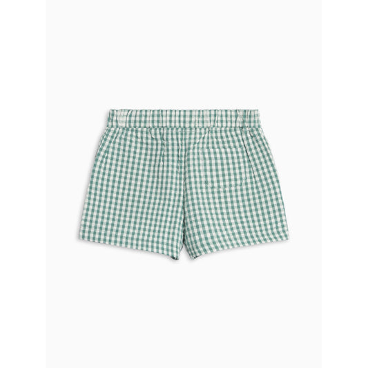 Nixie Seersucker Shorts - Laguna Gingham