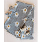 Elephant - Organic Cotton Jacquard Sweater Knit Baby Blanket