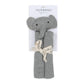 Elephant - Organic Baby Lovey Security Blanket Cuddle Cloth: Natural