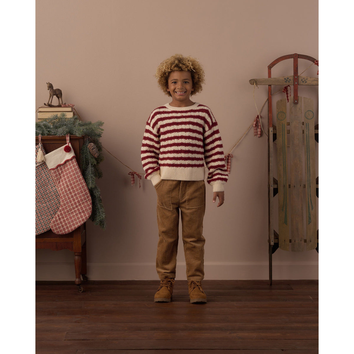 Oliver Pant Toffee - Rylee + Cru | Kids Clothes | Trendy Baby Clothes | Modern Infant Outfits |