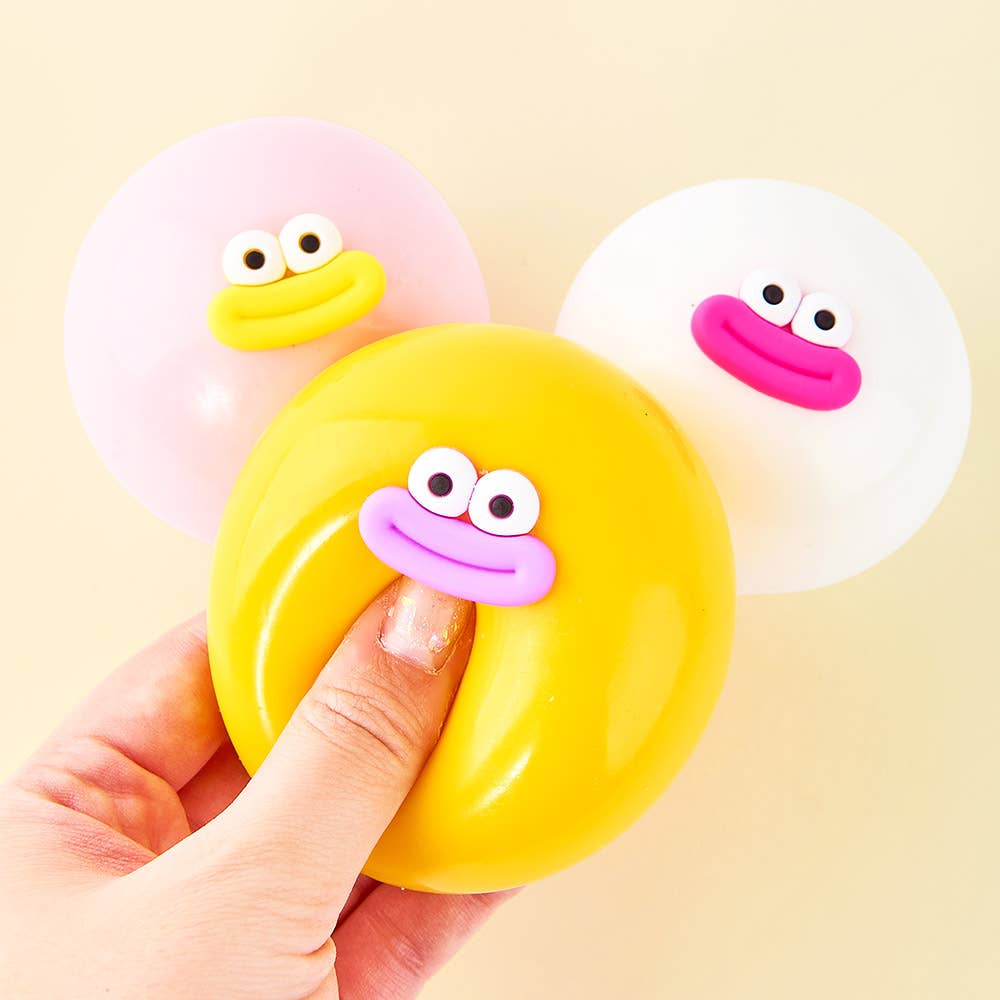 Kawaii Silly Face Mochi Squishy Stress Ball – M