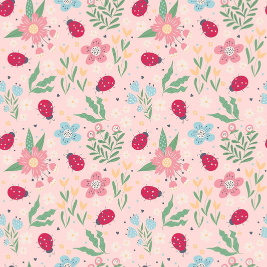 Big Kid Pajama - Ladybug Garden