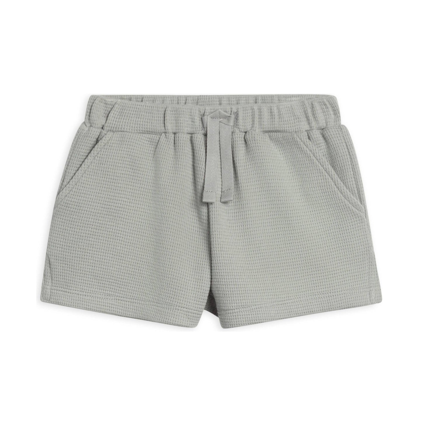 Organic Baby & Kids Avery Waffle Short - Mist