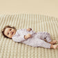 Lulu Daisy Organic Waffle Ruffle Zipsuit