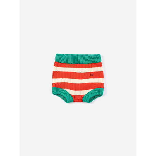 Striped Knitted Culotte