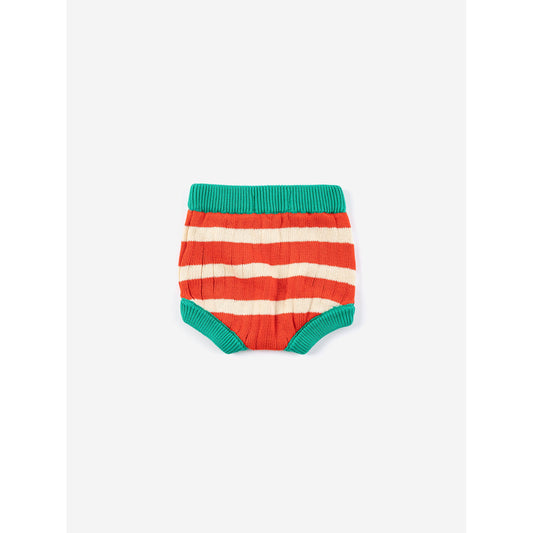 Striped Knitted Culotte