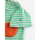 Green Stripes Terry Cloth Tshirt