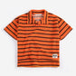 Striped Brick Terry Cloth Polo
