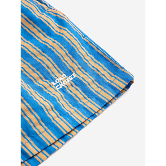 New Hairline Denim Bermuda Shorts