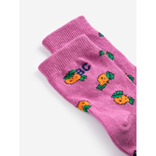 Tangerine All Over Socks