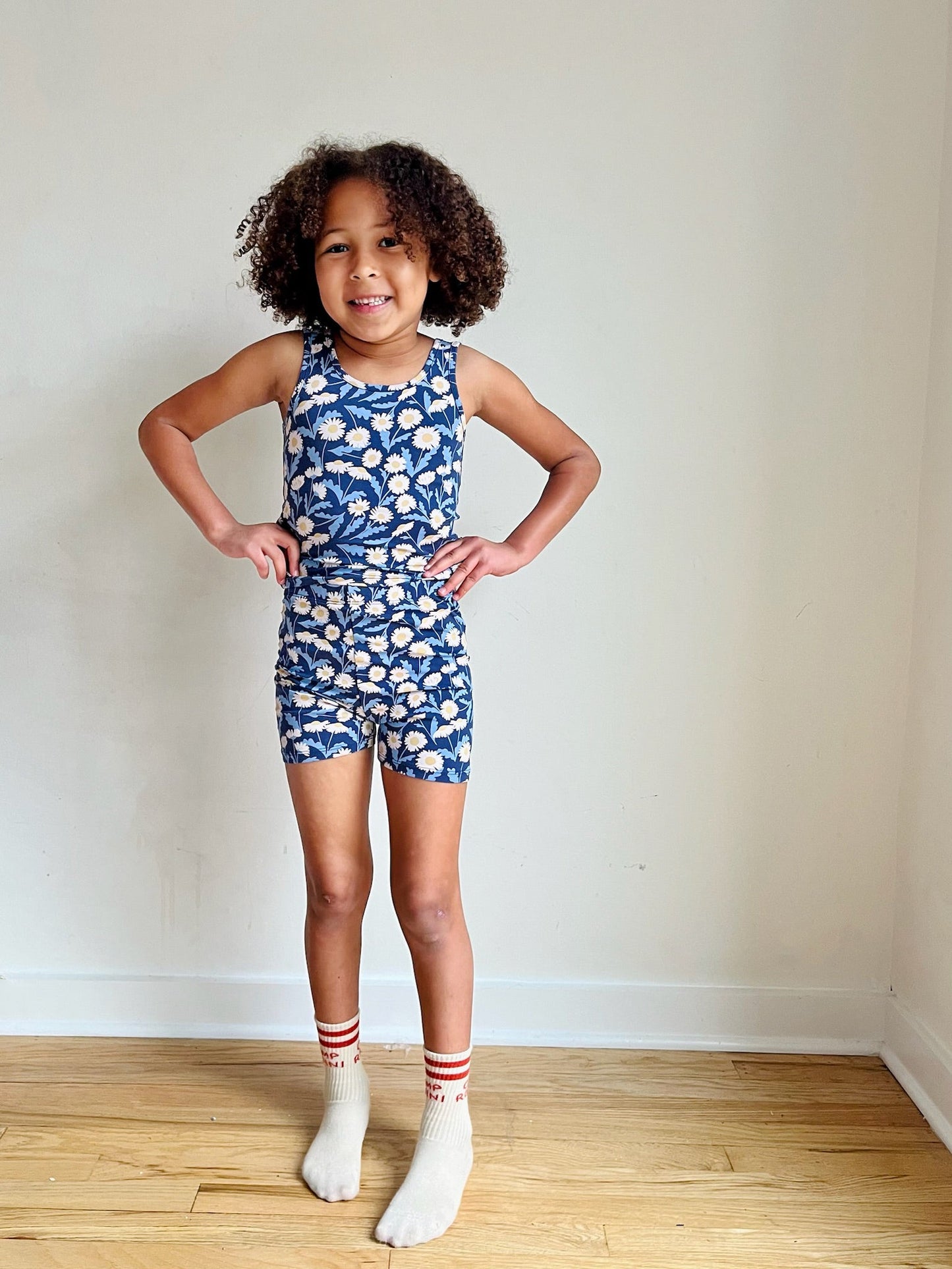 Biker Short - Daisy | Bluejay